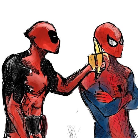 Дэдпул и человек паук шипп