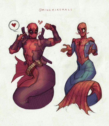 Питер паркер и дэдпул