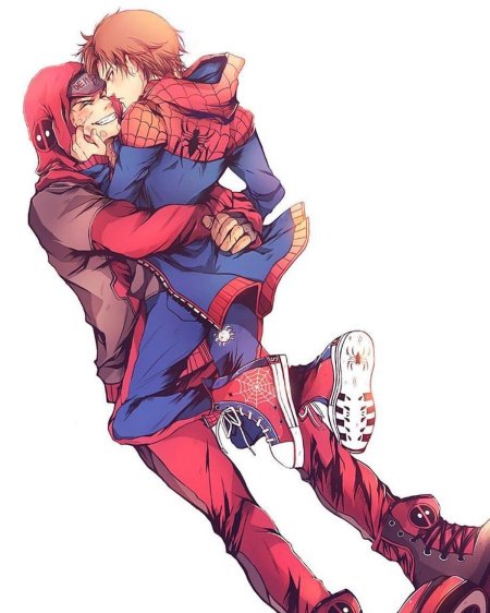 Уэйд уилсон и питер паркер