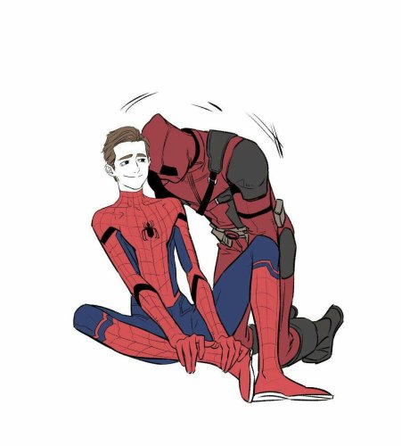 Дэдпул и человек паук