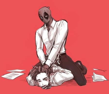 Дэдпул и питер паркер слэш