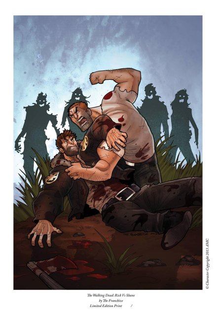 Шейн ходячие мертвецы арт