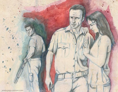 Рик граймс и шейн уолш