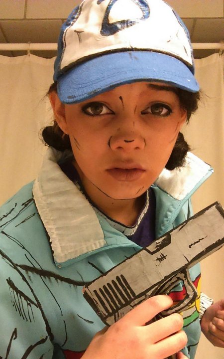 Клементина ходячие мертвецы косплей