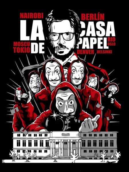 Сериал бумажный дом