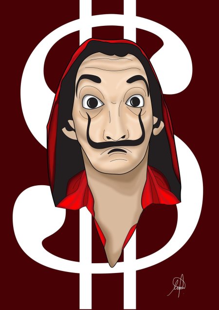 Маска сальвадора дали