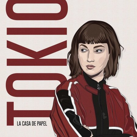 Токио la casa de papel арт