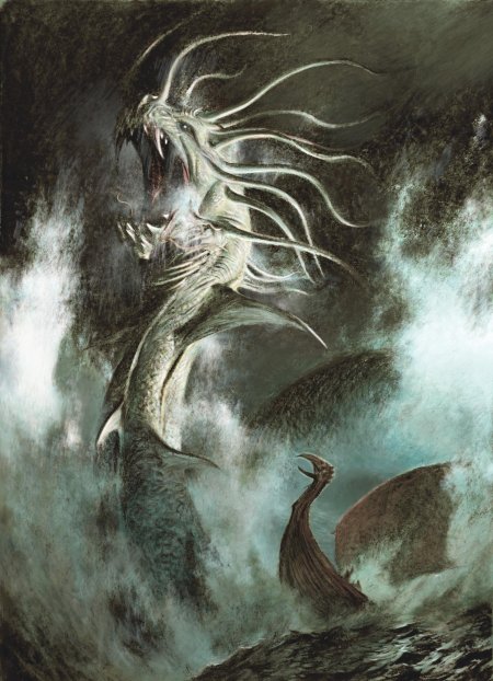 Морской демон левиафан