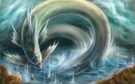 Ёрмунганд змей арт