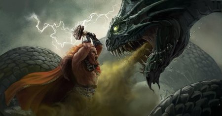 Змей из скандинавской мифологии