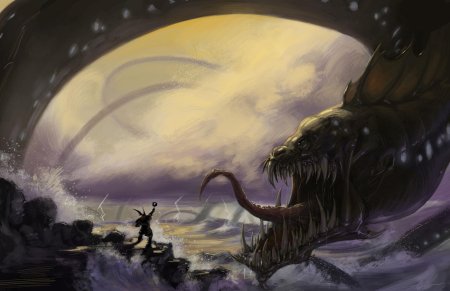 Хтоническое чудище лавкрафт