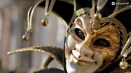 Арлекин венеция карнавал