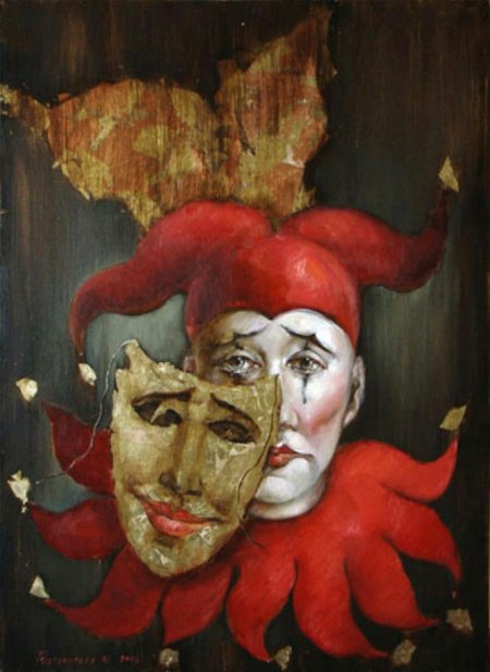 Подгаевская марина художник картины клоун
