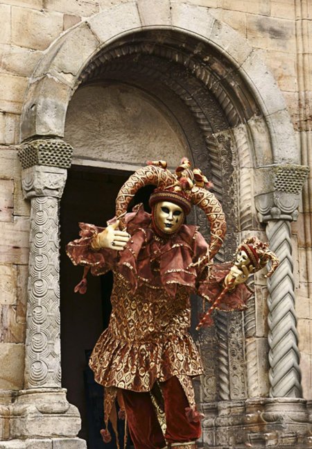 Венеция карнавал арлекино