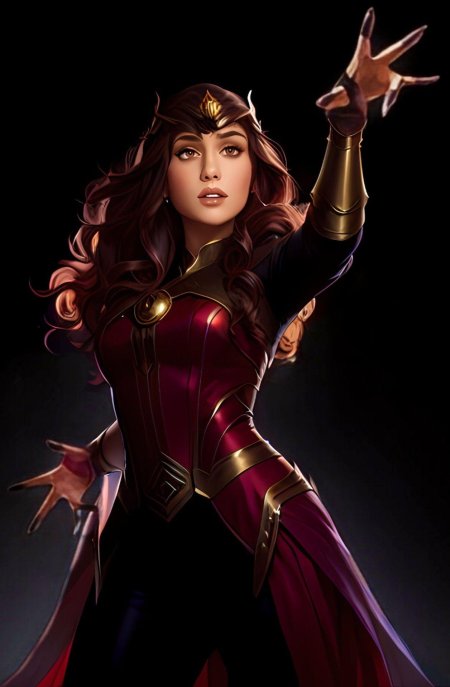 Elizabeth olsen scarlet witch