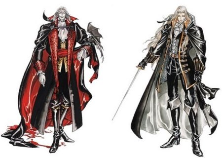 Алукард арт концепт кастельвания