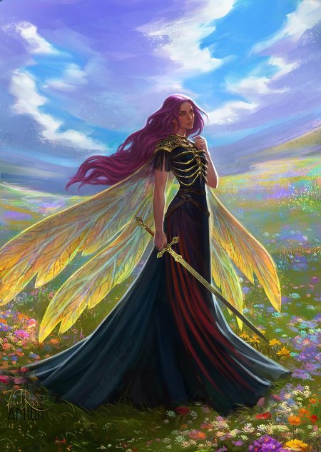 Фея природы арт