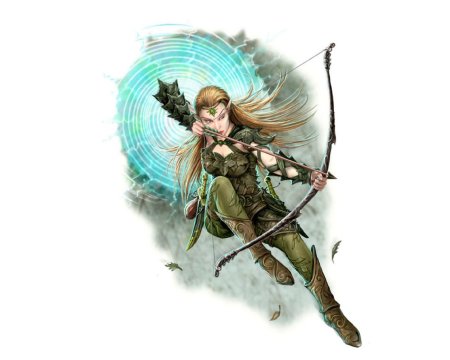 Днд лучница эльфийка