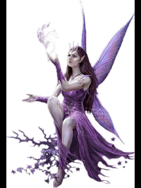 Фиолетовая фея геншин