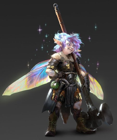 Фея варвар днд