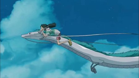 Хаяо миядзаки унесенные призраками дракон