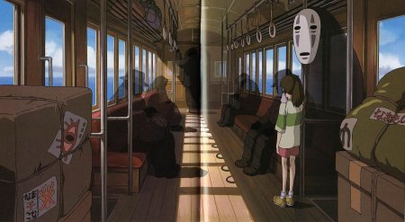 Хаяо миядзаки унесенные призраками поезд