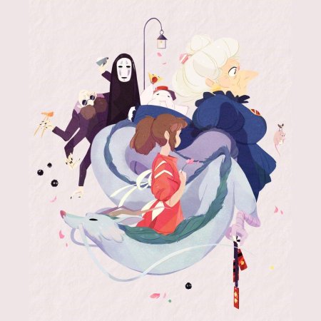 Хаяо миядзаки унесенные призраками призрак