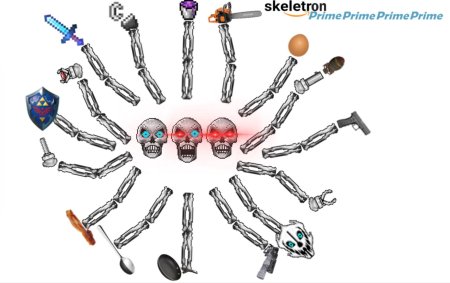 Террария скелетрон прайм