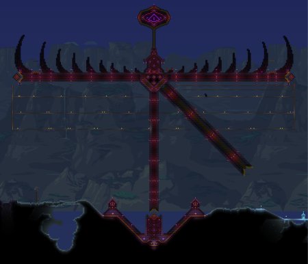 Арена для уничтожителя в террарии