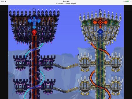 Террария 1.3 интерфейс