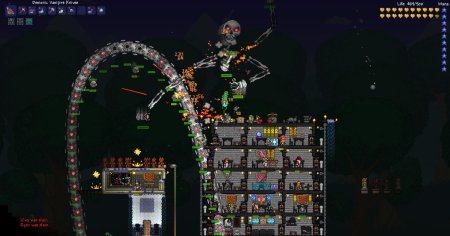 Скелетрон прайм террария скриншоты