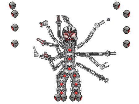 Скелетрон прайм близнецы уничтожитель