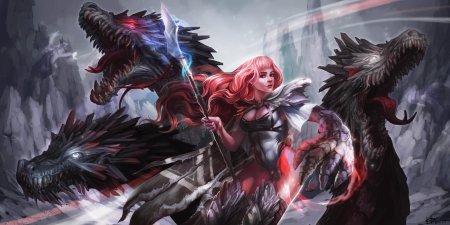 Фэнтези арт девушка