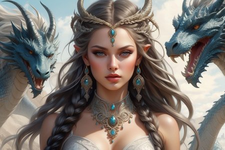 Девушка и дракон