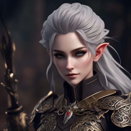 Эльфийка фэнтези