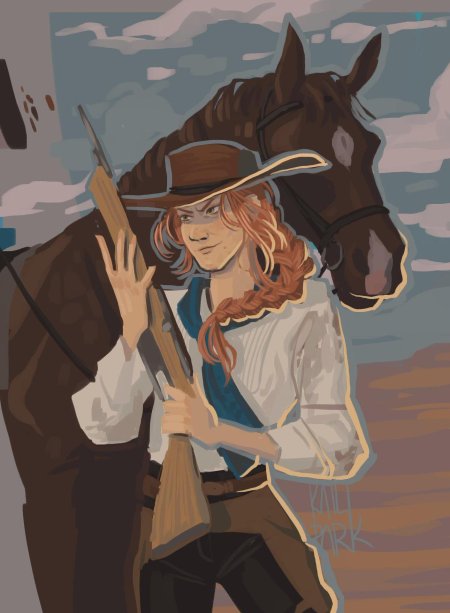 Дикий запад ковбои