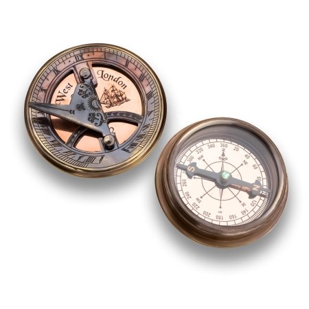 Часы латунные