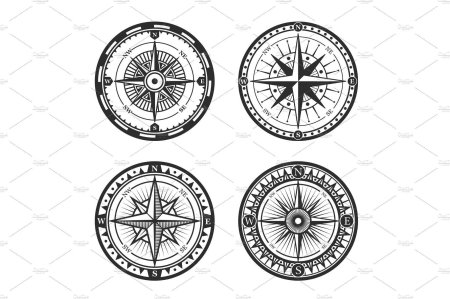 Компас для распечатки