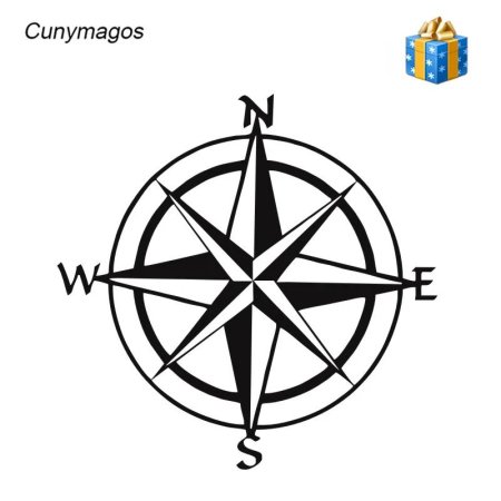 Компас роза ветров вектор