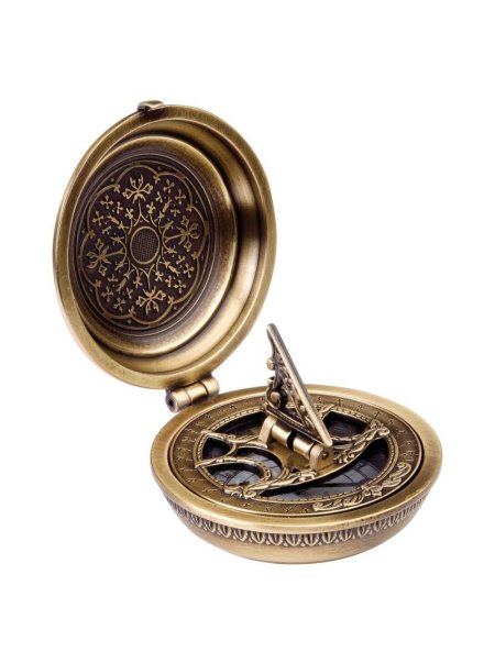 Солнечные часы с компасом
