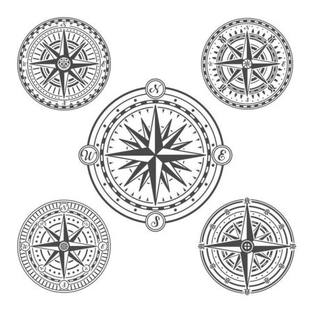 Компас для распечатки