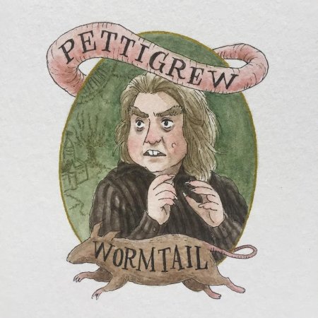 Персонажи гарри поттера рисунки с именами