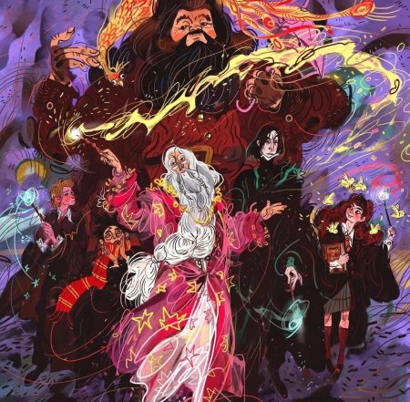 Гарри поттер иллюстрации