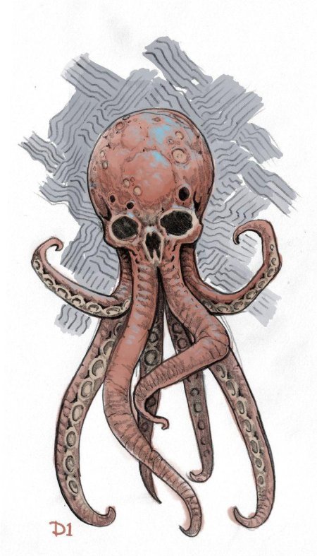 Осьминог страшный