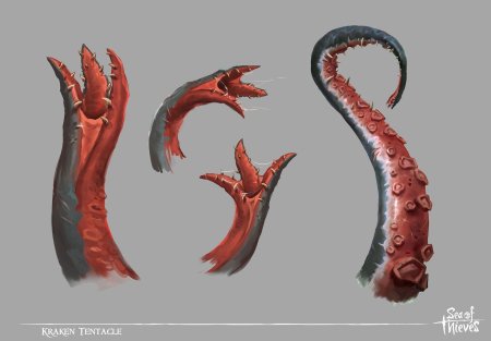 Кракен sea of thieves концепт