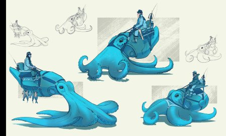 Осьминог иллюстрация