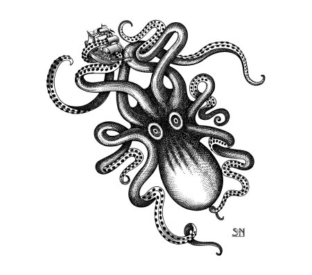 Осьминог кракен