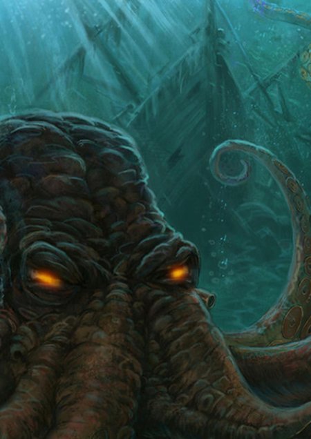 Гигантский осьминог кракен