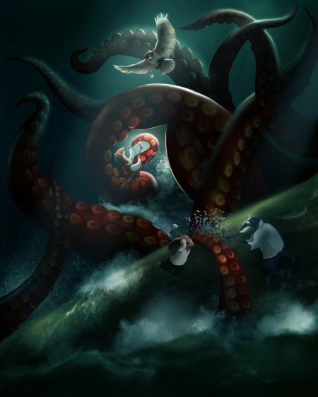 Кракен кальмар