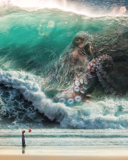 Алан морское чудовище